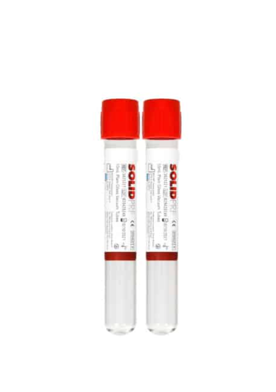 Red Solid PRF Tubes (10 ml Qty: 30)